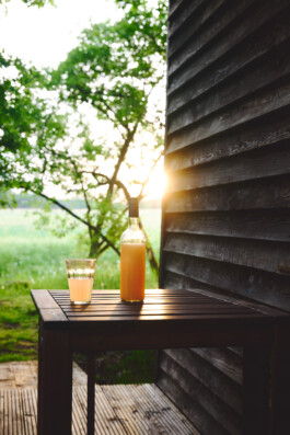 Das Lupulushaus auf dem Re:Hof in der Uckermarck.